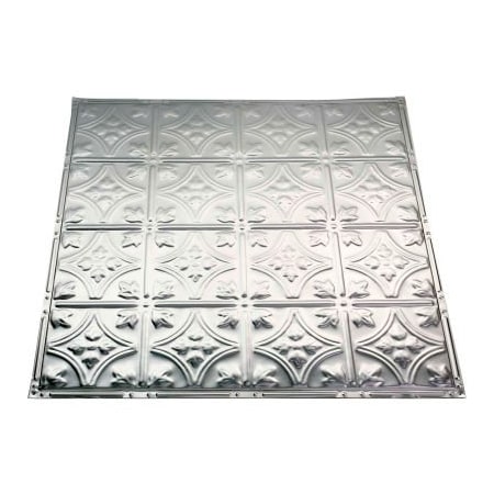 Acoustic Ceiling Products Great Lakes Tin Hamilton 2' X 2' Nail-up Tin Ceiling Tile in Unfinished - T52-03